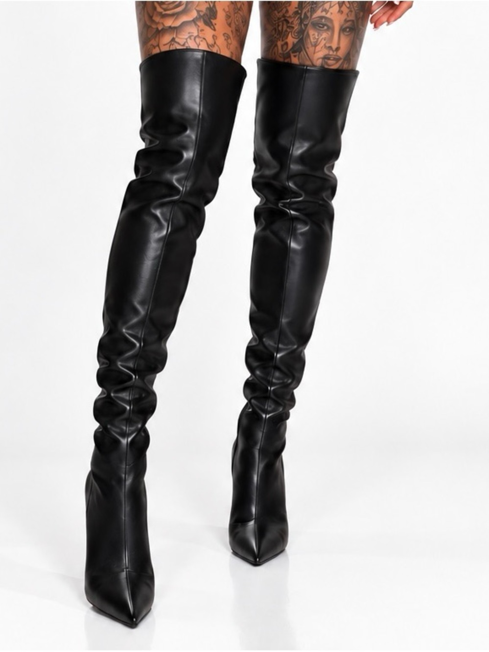 Kitulandy Thigh High Stiletto Boots